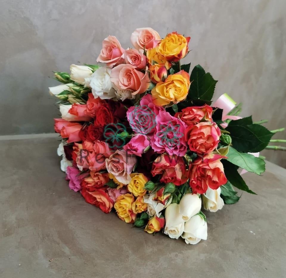 Букет цветов из: Розы в Козловке Воронежской области