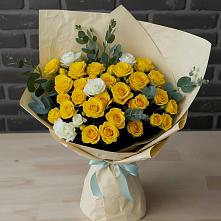 Букет цветов из:  Розы в Козловке Воронежской области