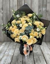 Букет цветов из:  Розы и Лизиантусы в Козловке Воронежской области