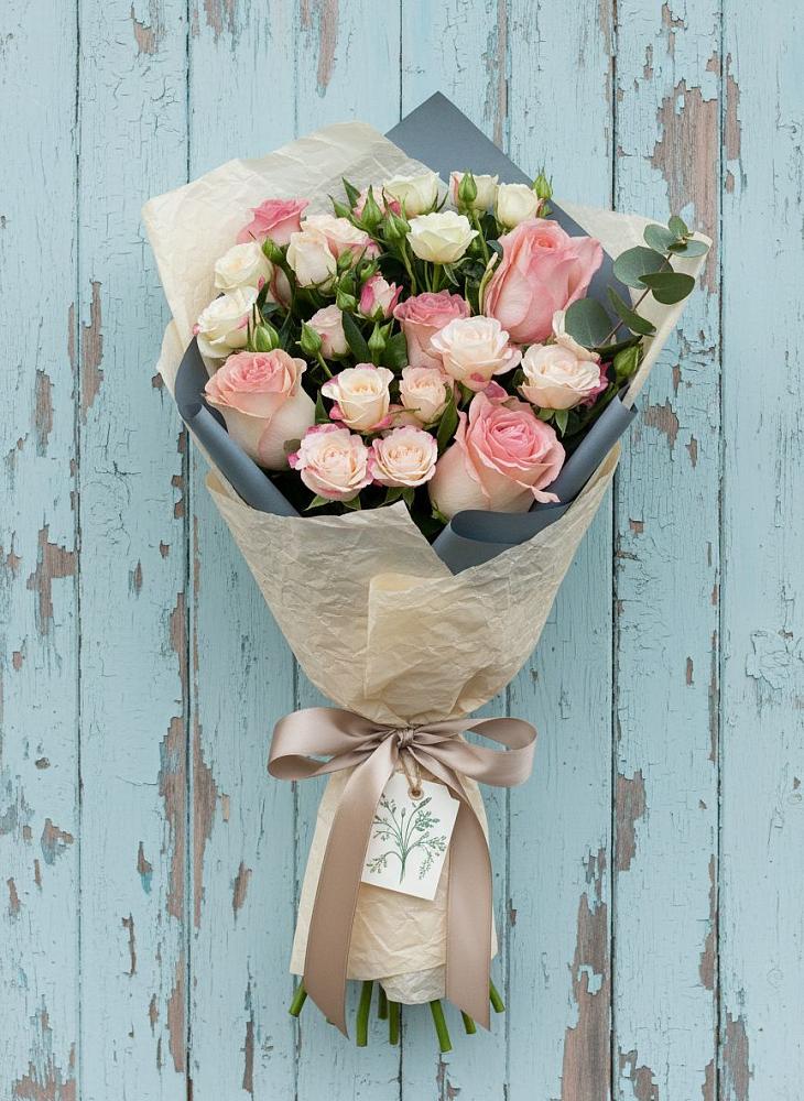 Букет цветов из: Розы в Козловке Воронежской области