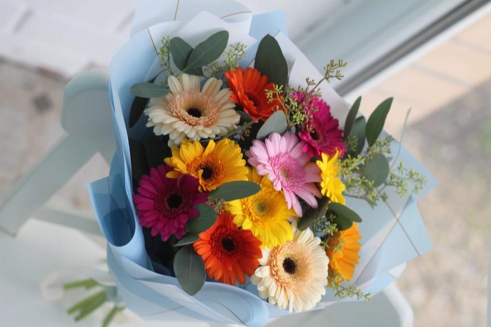 Букет цветов из: Герберы в Козловке Воронежской области