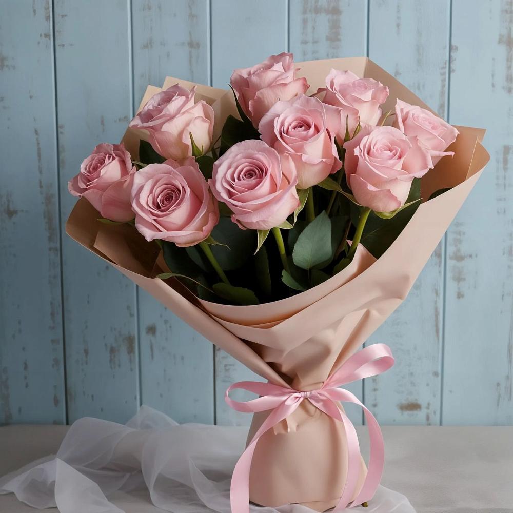 Букет цветов из: Розы в Козловке Воронежской области