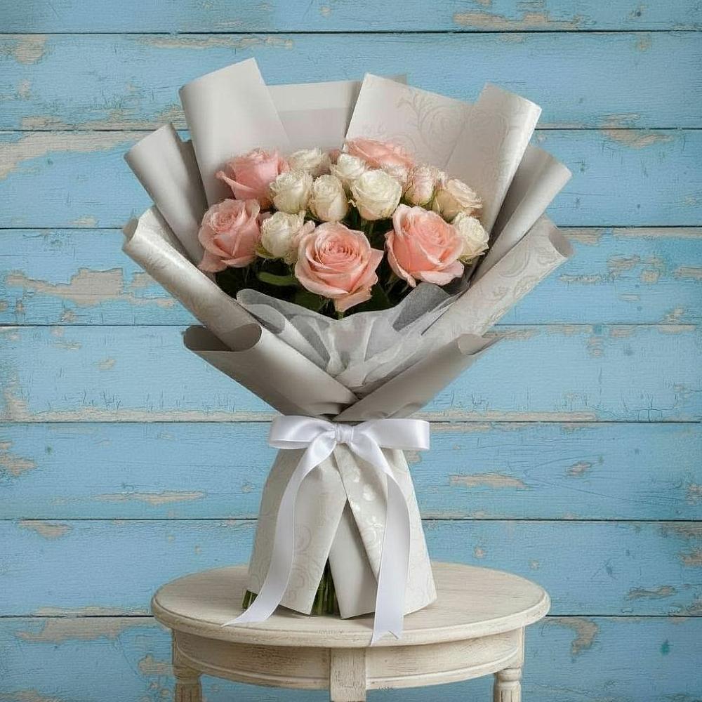 Букет цветов из: Розы в Козловке Воронежской области