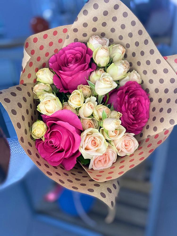 Букет цветов из: Розы в Козловке Воронежской области