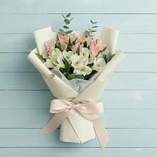 Букет цветов из:  Альстромерии в Козловке Воронежской области