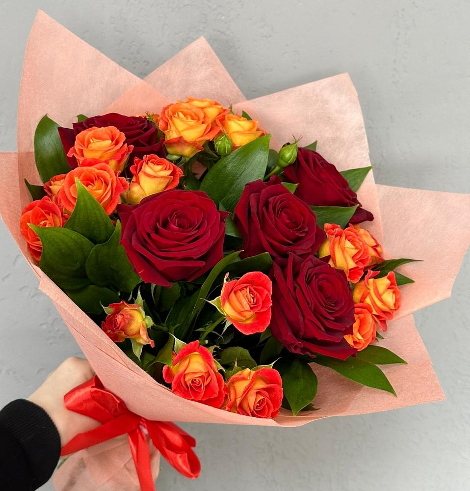 Букет Любовь и восторг в Козловке Воронежской области