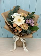 Букет цветов из:  Герберы и Хризантемы в Козловке Воронежской области