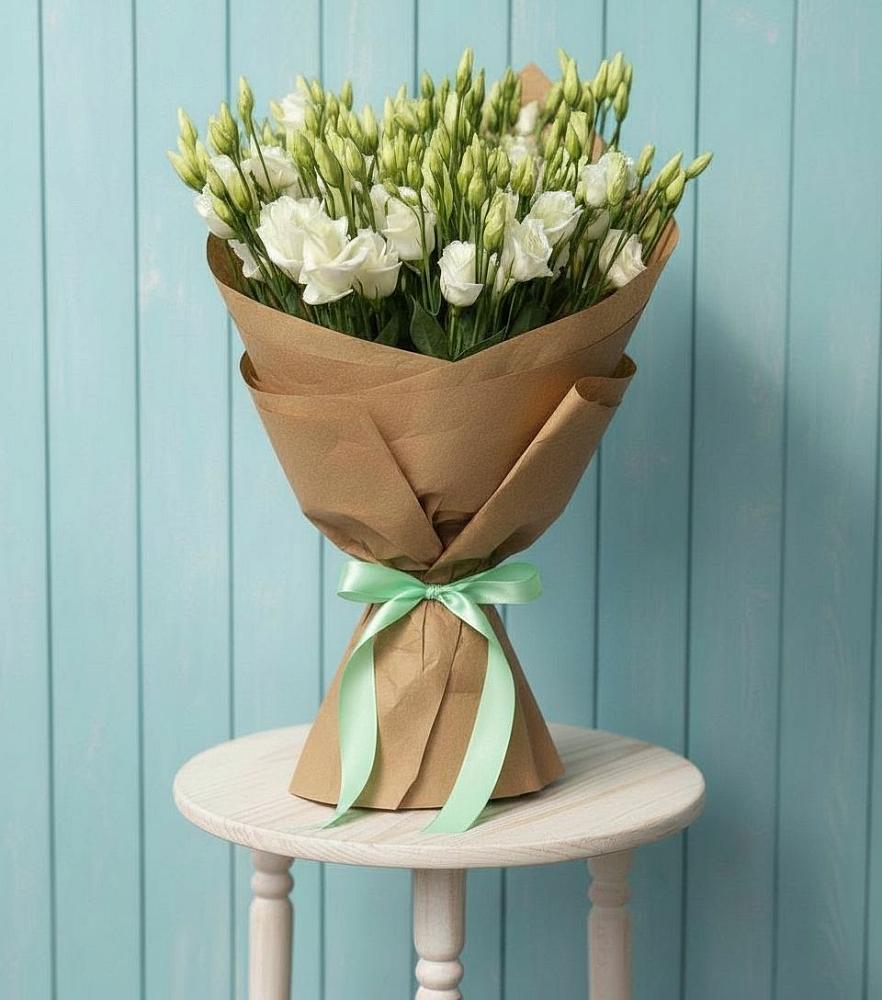 Букет цветов из: Лизиантусы в Козловке Воронежской области