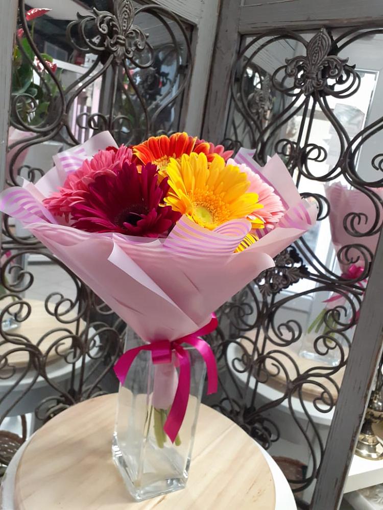 Букет цветов из: Герберы в Козловке Воронежской области