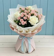 Букет цветов из:  Розы в Козловке Воронежской области