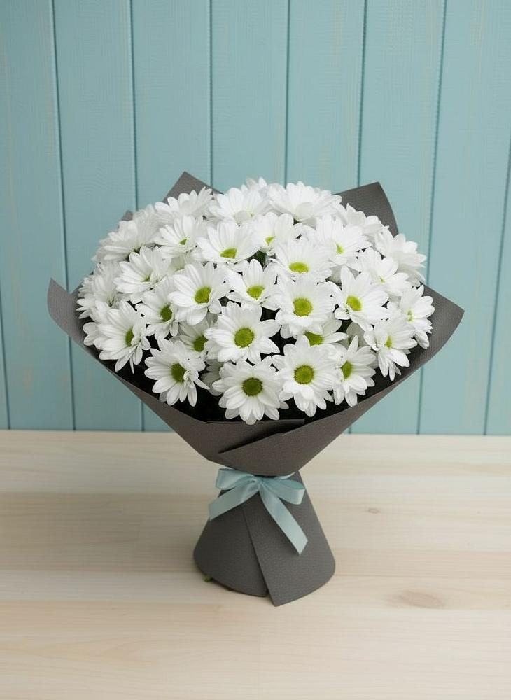 Букет цветов из: Хризантемы в Козловке Воронежской области