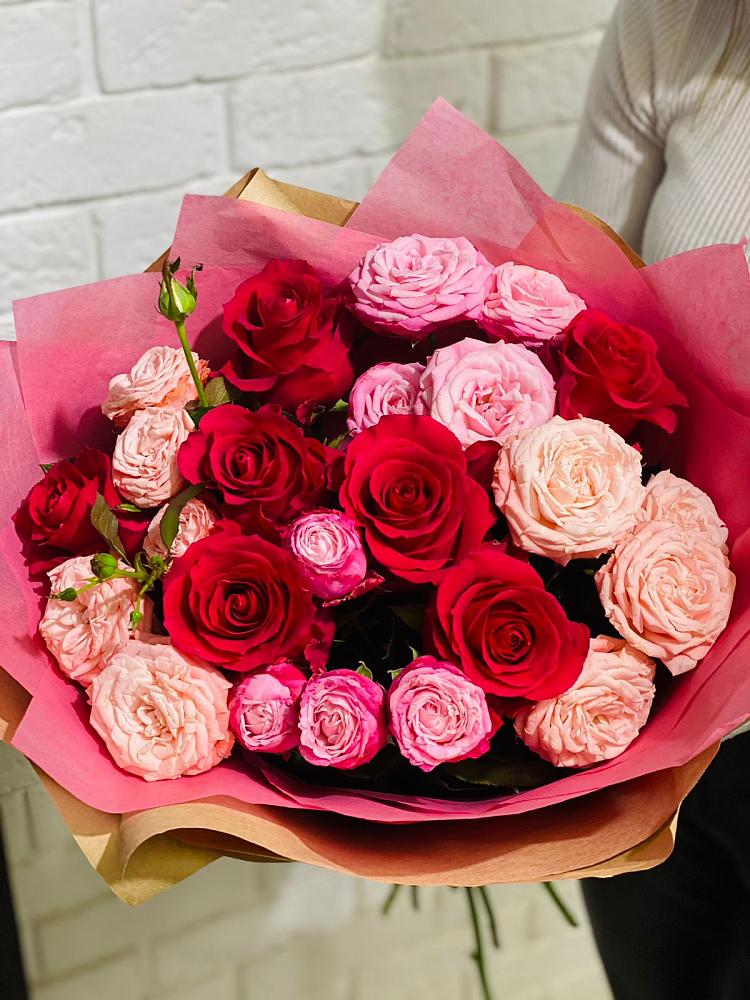 Букет цветов из: Розы в Козловке Воронежской области