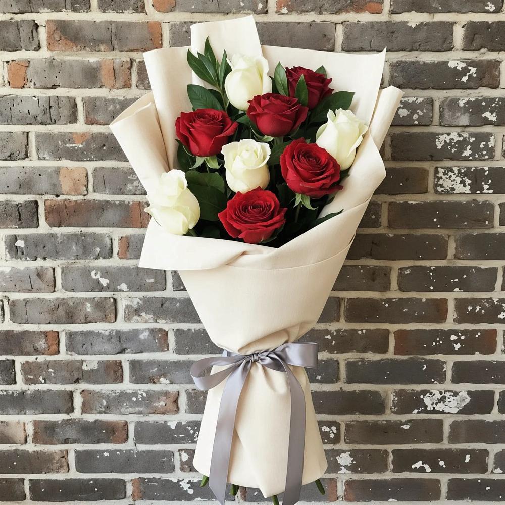 Букет цветов из: Розы в Козловке Воронежской области