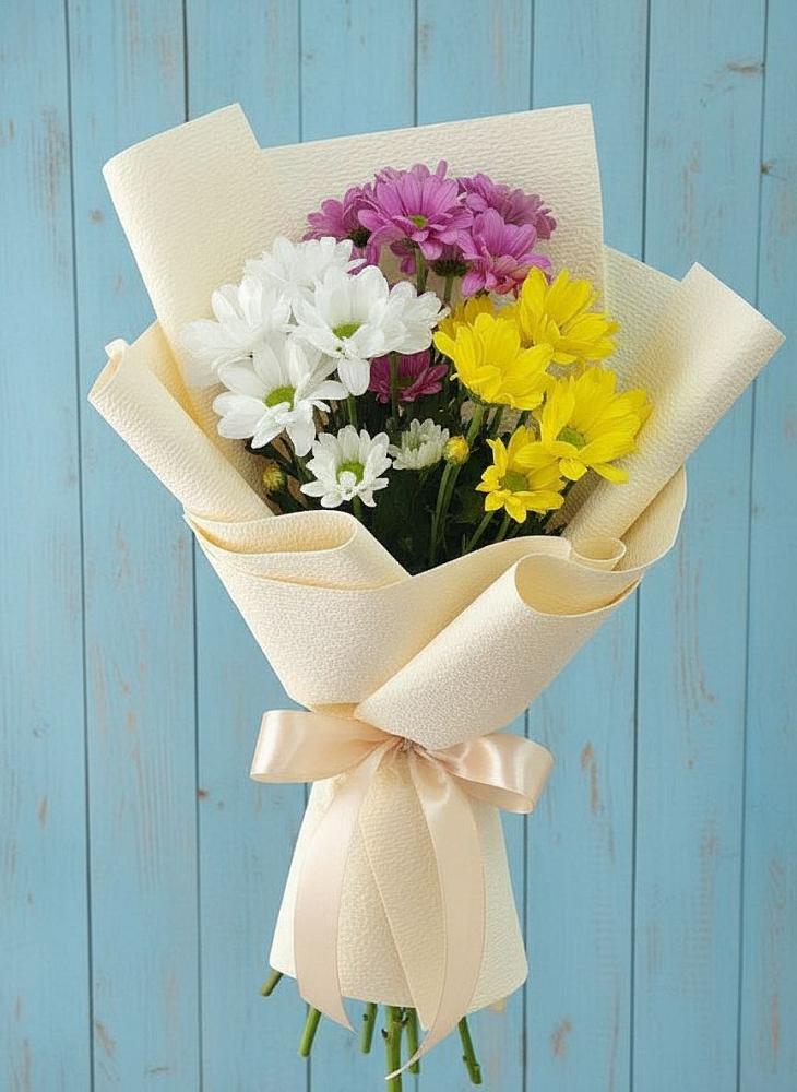 Букет цветов из: Хризантемы в Козловке Воронежской области