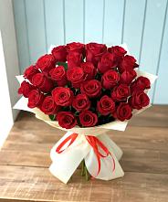 Букет 29 Красных роз в Козловке Воронежской области