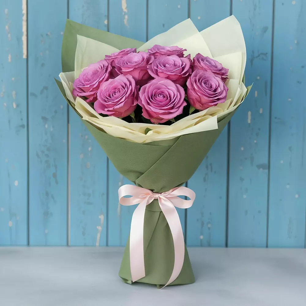 Букет Розы Фёрст Леди в Козловке Воронежской области