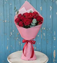 Букет цветов из:  Розы в Козловке Воронежской области