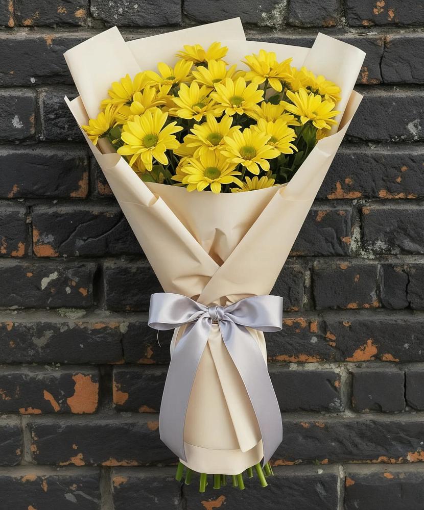 Букет цветов из: Хризантемы в Козловке Воронежской области