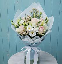 Букет цветов из:  Розы и Лизиантусы #REPLACE_PRED# Козловке Воронежской области