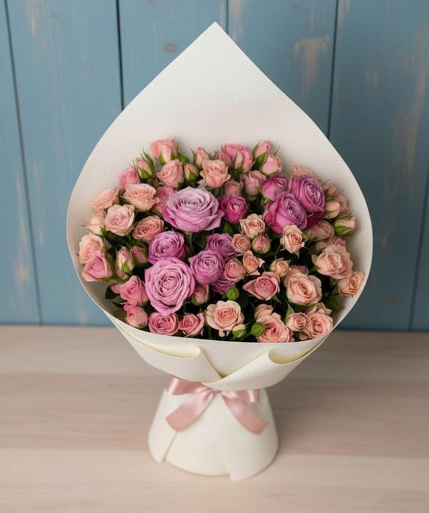 Букет цветов из: Розы в Козловке Воронежской области