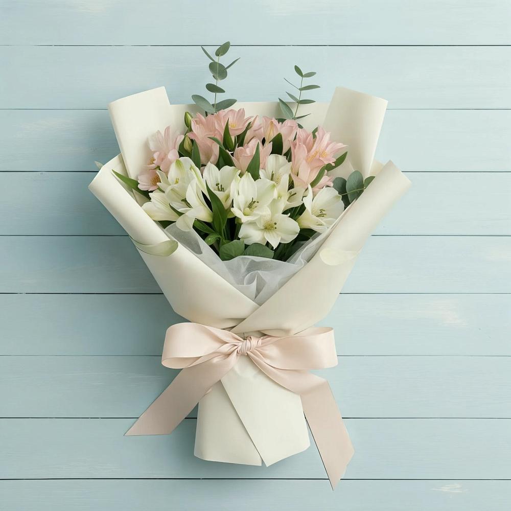 Букет цветов из: Альстромерии в Козловке Воронежской области