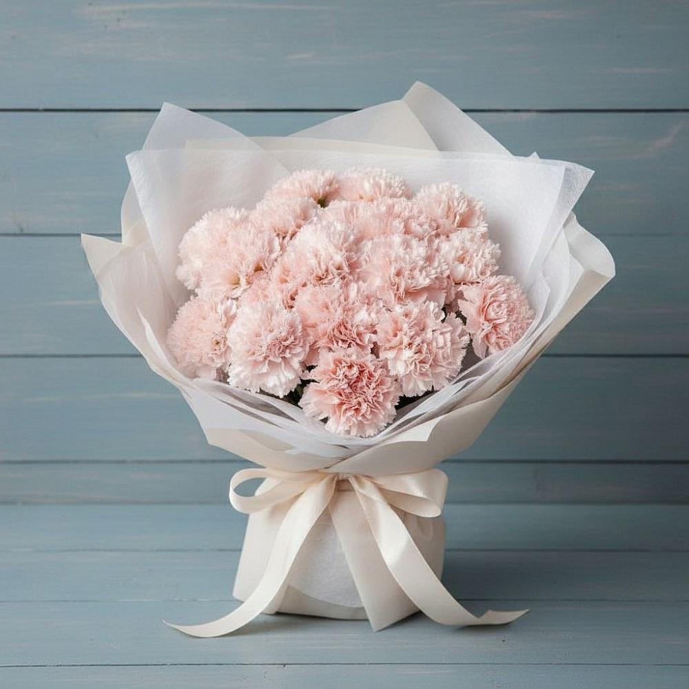 Букет цветов из: Гвоздики в Козловке Воронежской области