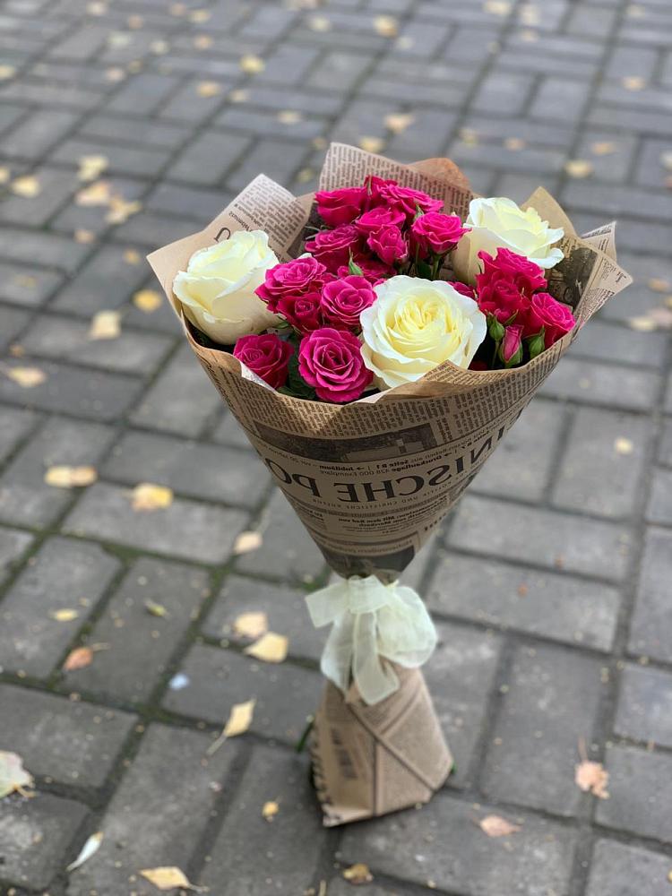 Букет цветов из: Розы в Козловке Воронежской области