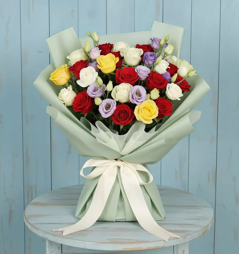 Букет цветов из: Розы в Козловке Воронежской области