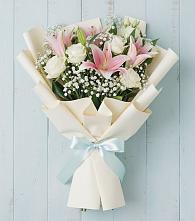 Букет цветов из:  Лилии в Козловке Воронежской области