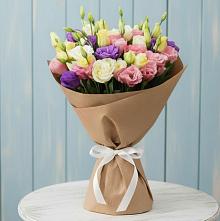 Букет цветов из:  Лизиантусы в Козловке Воронежской области