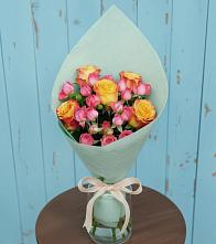 Букет цветов из:  Розы в Козловке Воронежской области