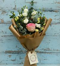 Букет цветов из:  Розы и Лизиантусы #REPLACE_PRED# Козловке Воронежской области