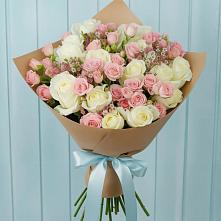 Букет цветов из:  Розы в Козловке Воронежской области
