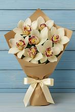 Букет цветов из:  Орхидеи и Розы в Козловке Воронежской области